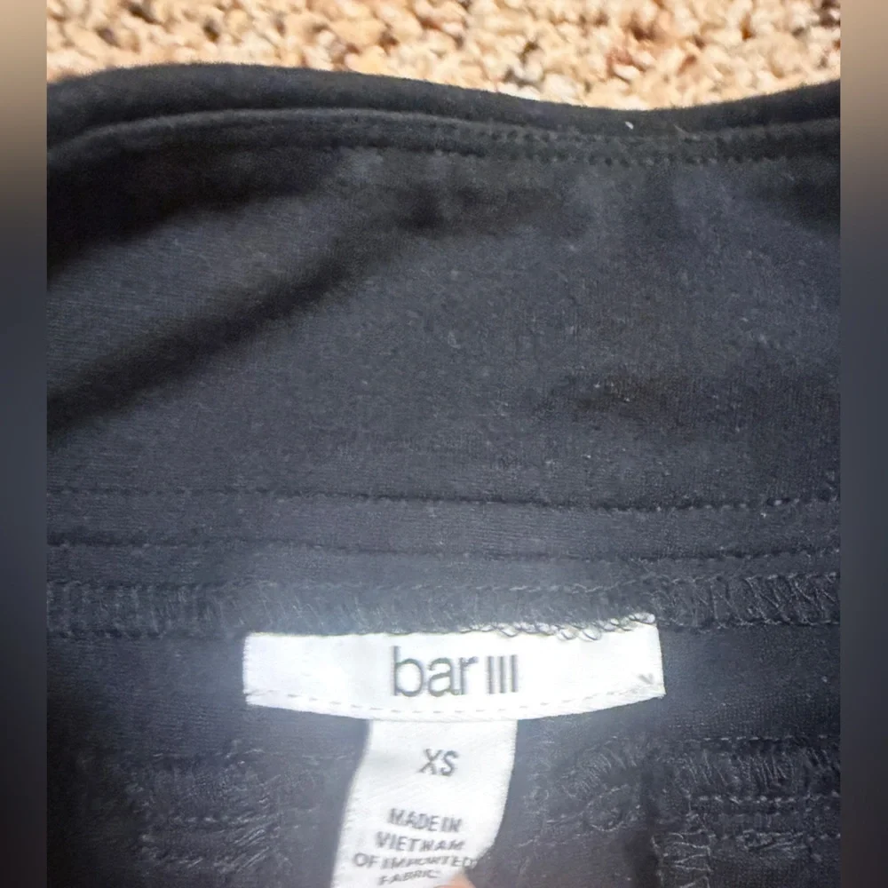 Bar III for Macy’s black ponte pull on dress pants - size XS - Picture 4 of 6